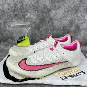 Nike Zoom Superfly Elite 2 Track Spikes Mens Sz 4.5 Womens Sz 6 Sail Pink